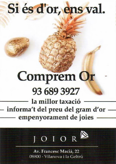 Joior Compra-venta de Or i Plata, Vilanova i la Geltrú